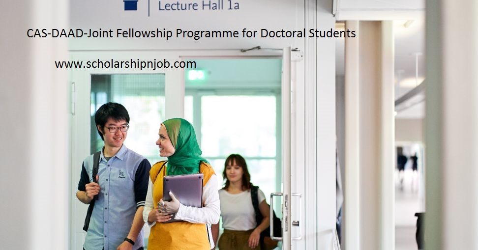 Fully Funded CAS-DAAD-Programme / Joint Fellowship Programme for Doctoral Students of CAS - Germany