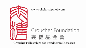 Fully Funded Croucher Fellowships for Postdoctoral Research - Hong Kong