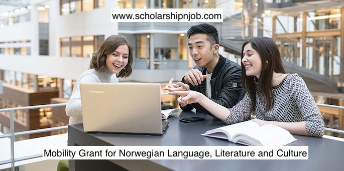 Mobility Grant for Norwegian Language, Literature and Culture