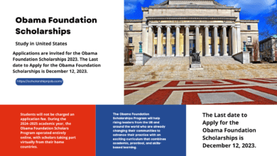 Obama Foundation Scholarships