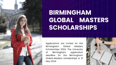 Birmingham Global Masters Scholarships
